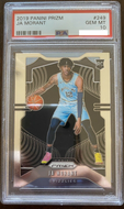 Ja Morant 2019-20 Panini Prizm RC #249 PSA 10